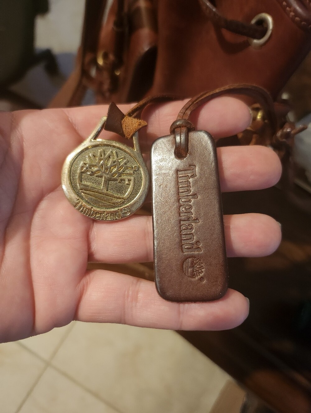 Timberland vintage Leather bag - Picture 7 of 8